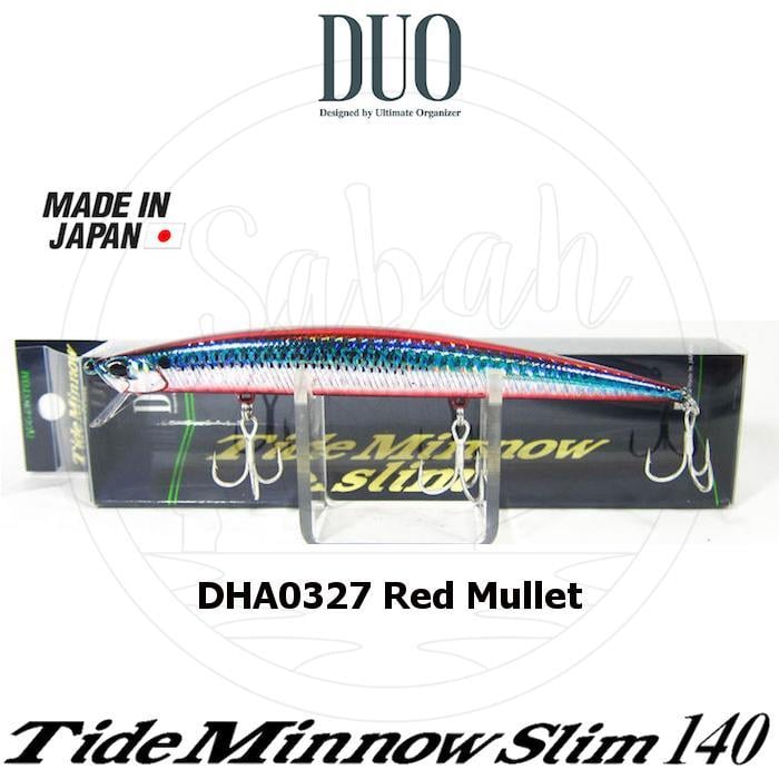 Duo Tide Minnow Slim 140 DHA0327 Red Mullet