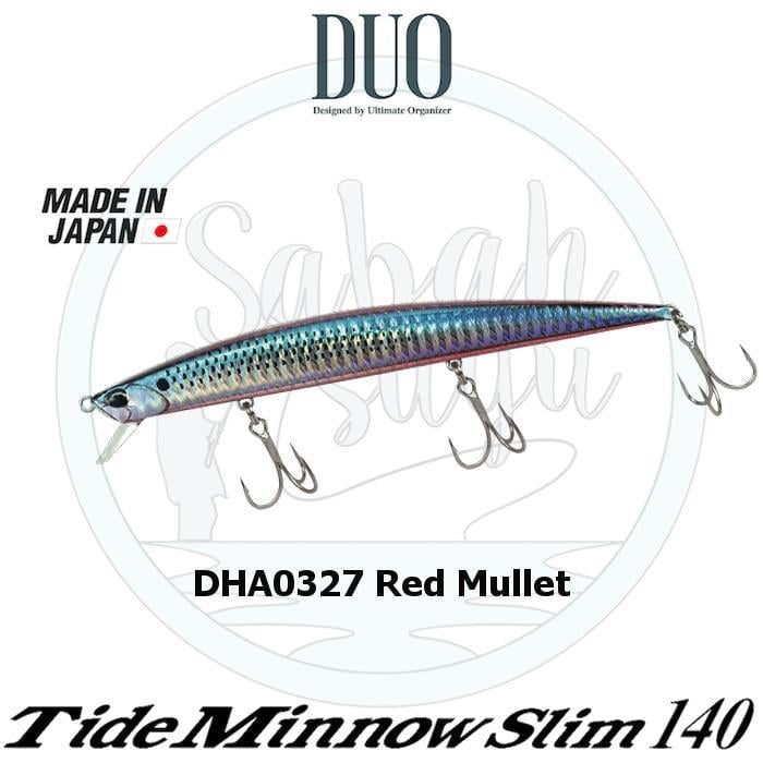 Duo Tide Minnow Slim 140 DHA0327 Red Mullet
