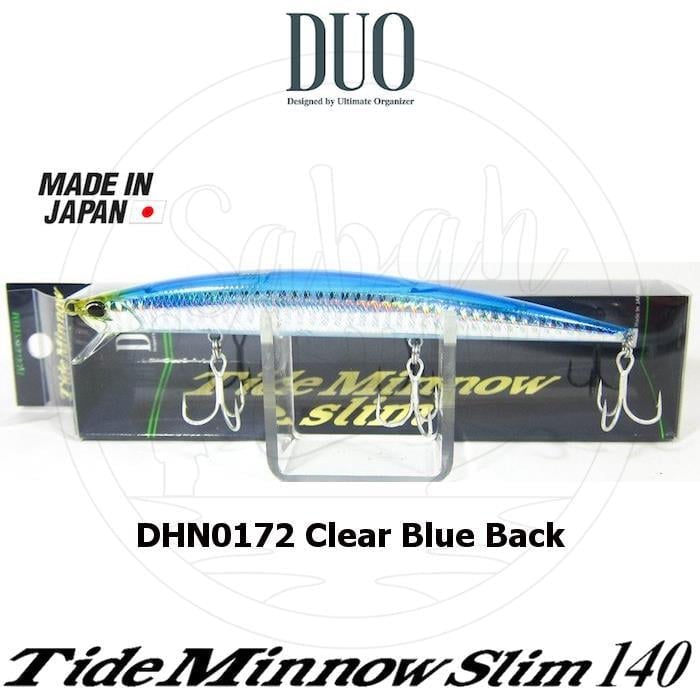 Duo Tide Minnow Slim 140 DHN0172 Clear Blue Back