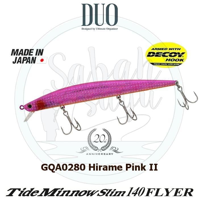 Duo Tide Minnow Slim 140 FLYER 20.Yıl Özel Seri GQA0280 Hirame Pink II
