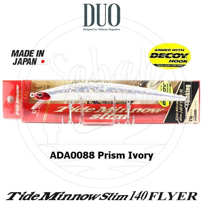 Duo Tide Minnow Slim 140 FLYER ADA0088 Prism Ivory