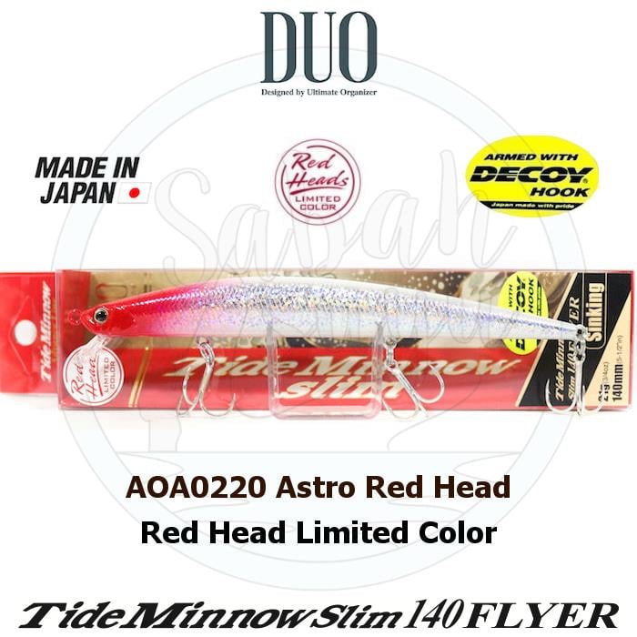 Duo Tide Minnow Slim 140 FLYER AOA0220 Astro Red Head