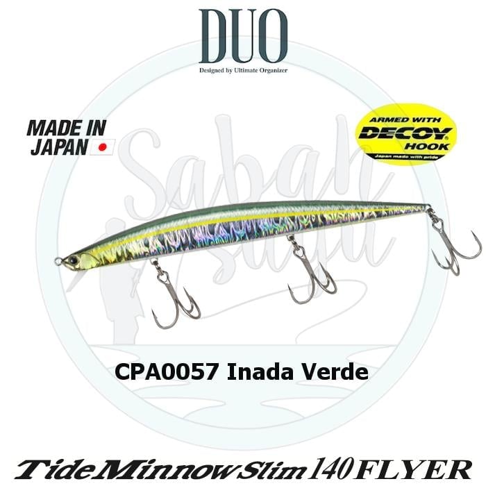 Duo Tide Minnow Slim 140 FLYER CPA0057 Inada Verde