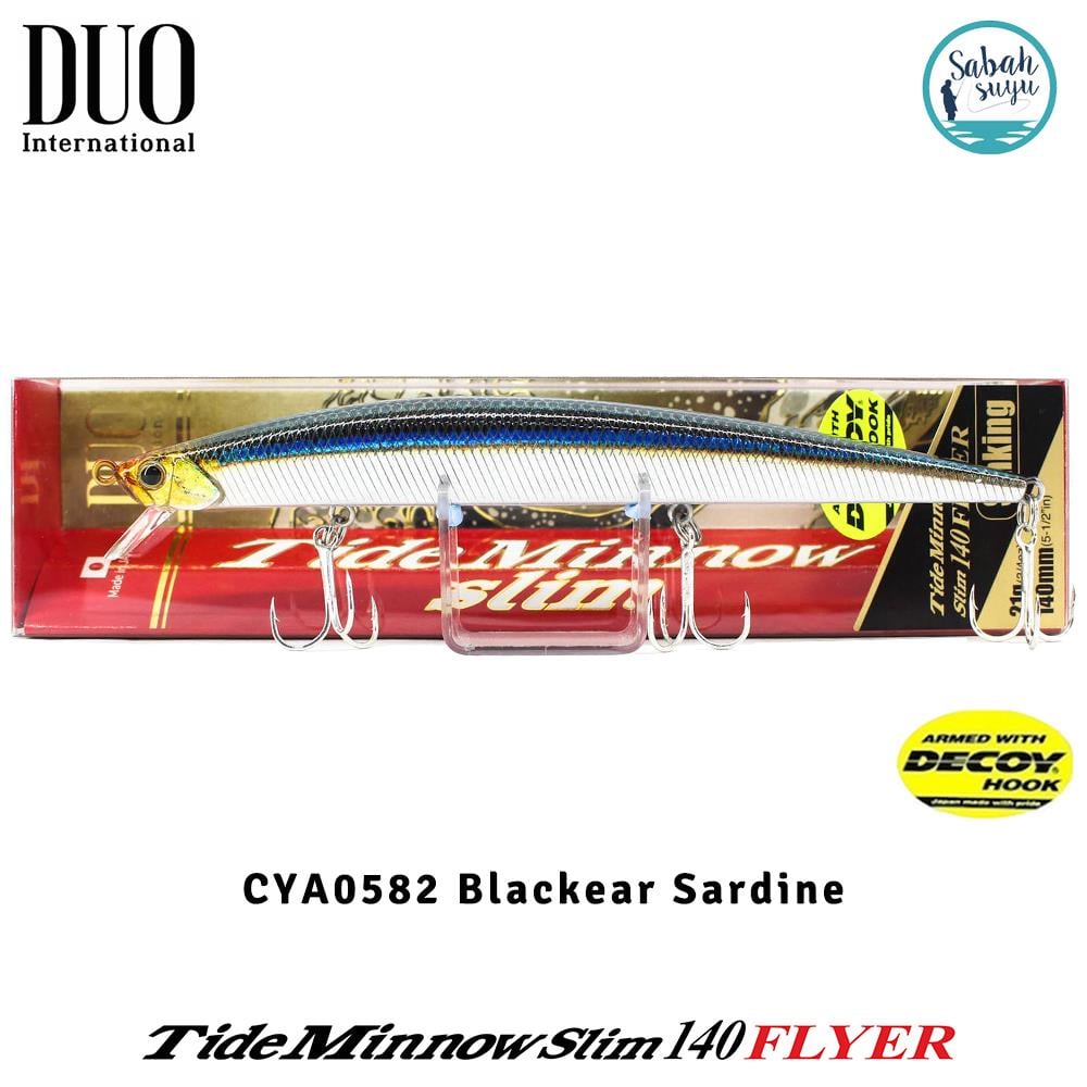 Duo Tide Minnow Slim 140 FLYER CYA0582 Blackear Sardine