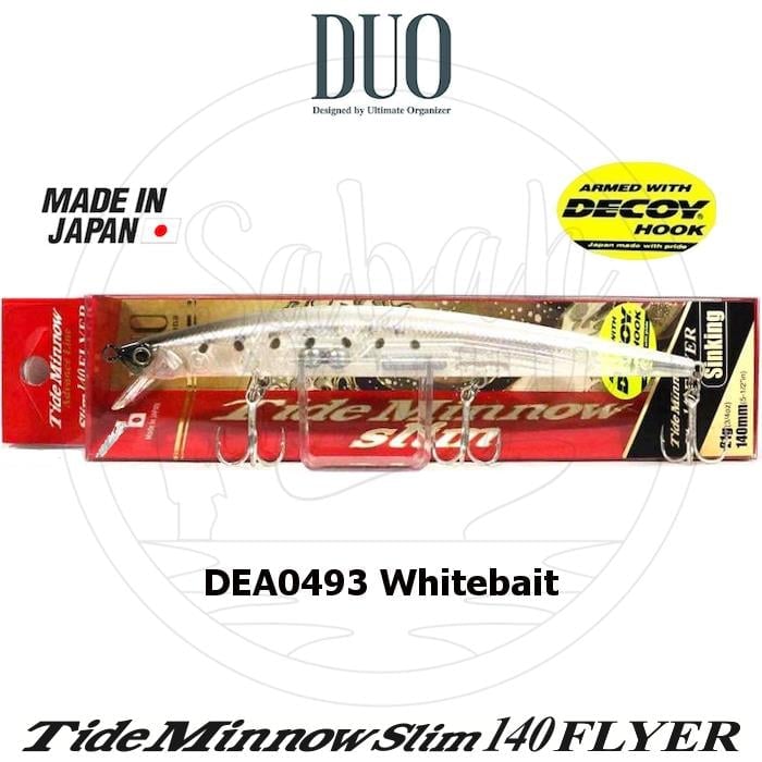 Duo Tide Minnow Slim 140 FLYER DEA0493 Whitebait