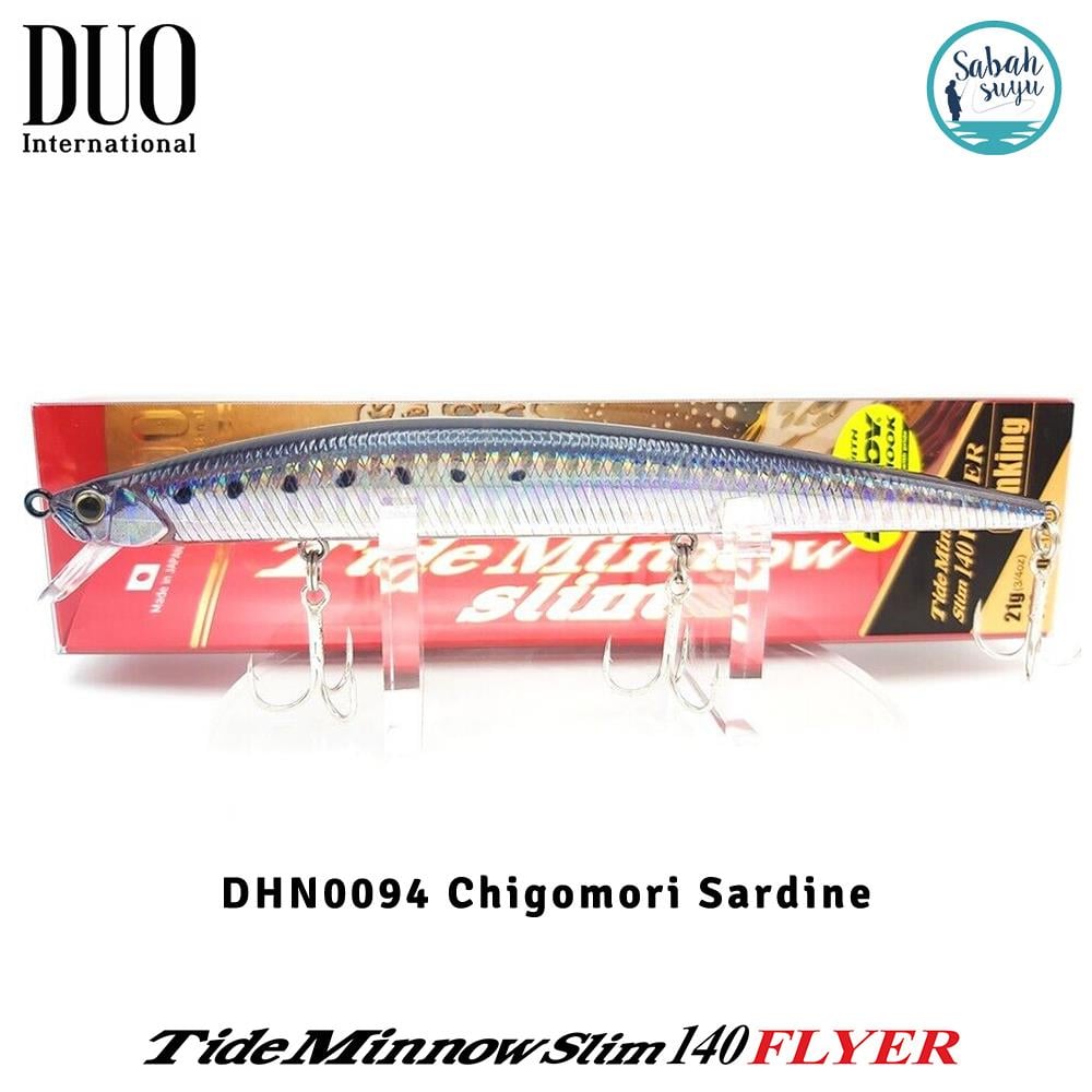 Duo Tide Minnow Slim 140 FLYER DHN0094 Chigomori Sardine