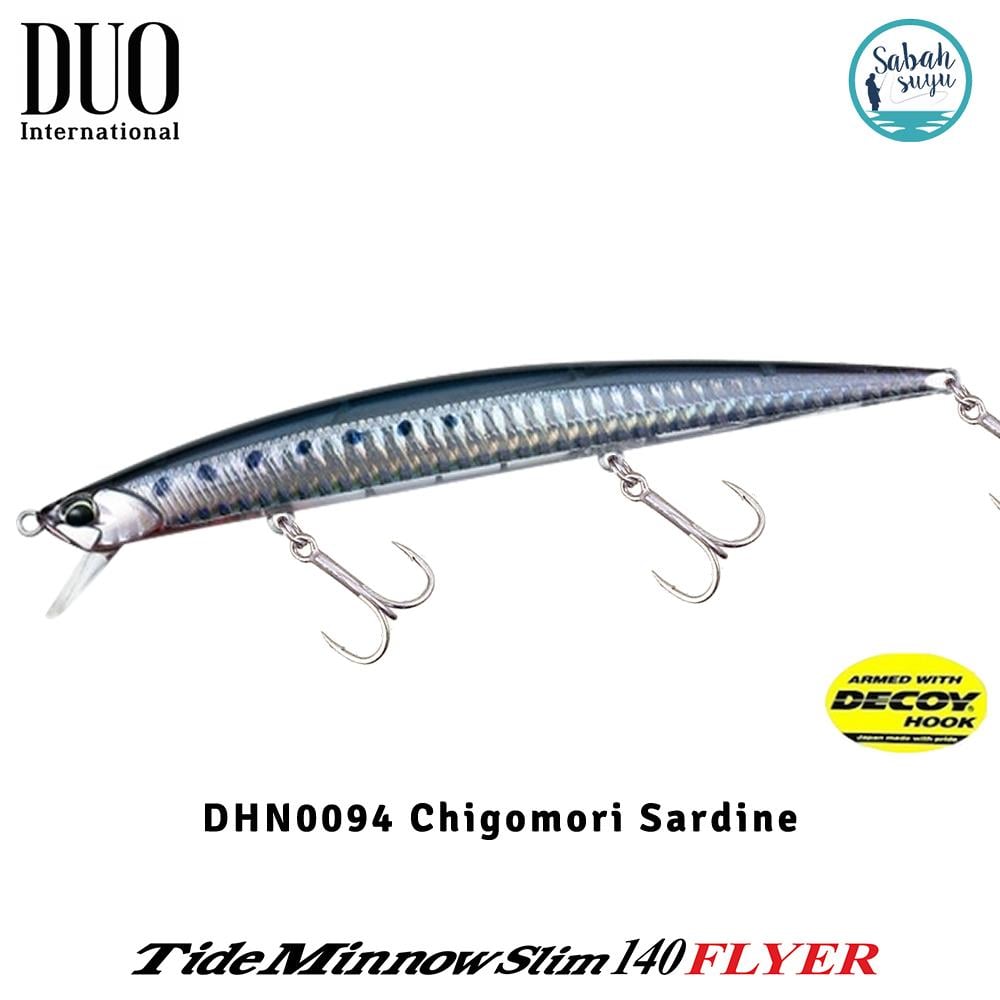 Duo Tide Minnow Slim 140 FLYER DHN0094 Chigomori Sardine