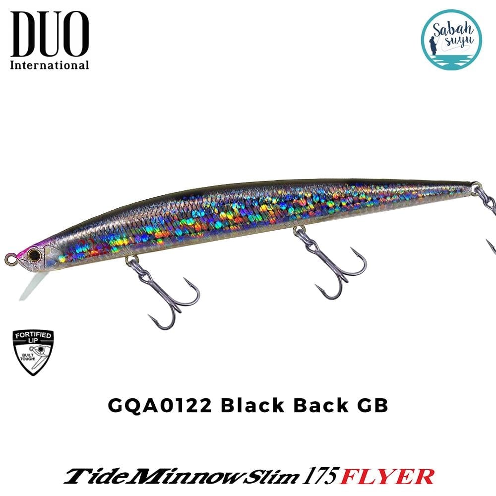 Duo Tide Minnow Slim 175 FLYER 20.Yıl Özel Seri GQA0122 Black Back GB