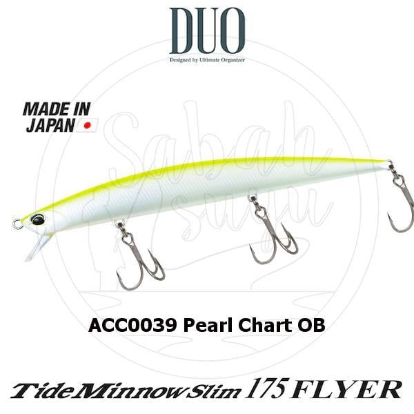 Duo Tide Minnow Slim 175 FLYER ACC0039 Pearl Chart OB