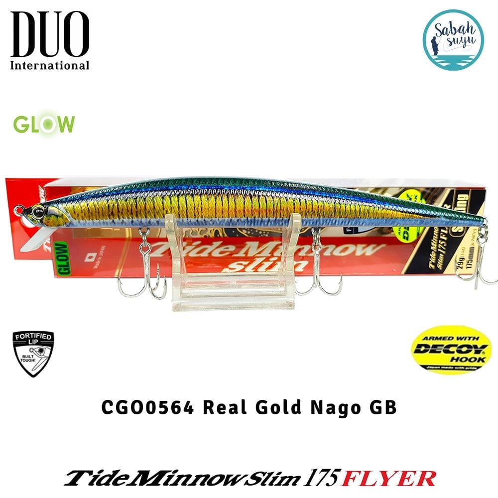 Duo Tide Minnow Slim 175 FLYER CGO0564 Real Gold Nago GB