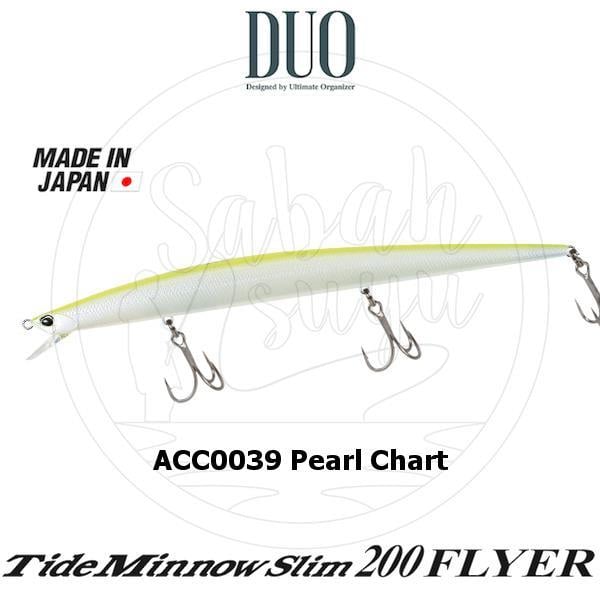 Duo Tide Minnow Slim 200 FLYER ACC0039 Pearl Chart OB