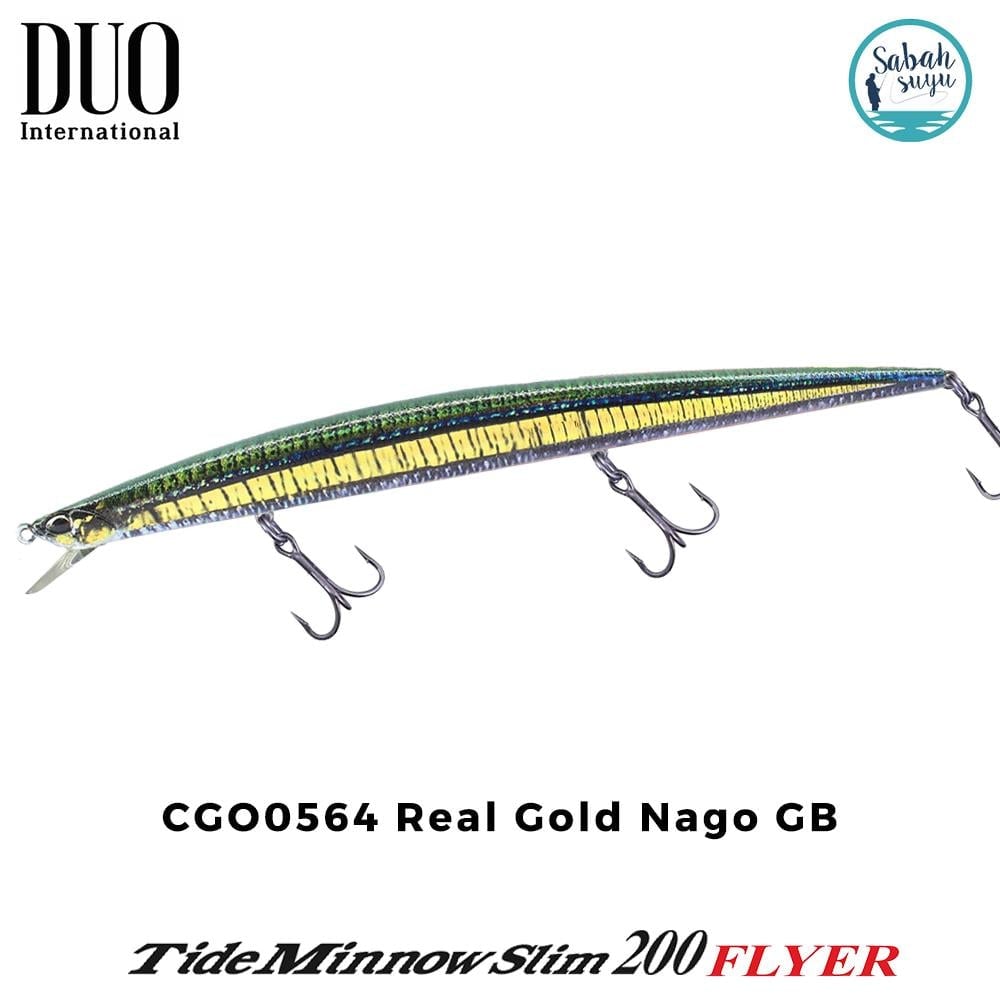 Duo Tide Minnow Slim 200 FLYER CGO0564 Real Gold Nago GB