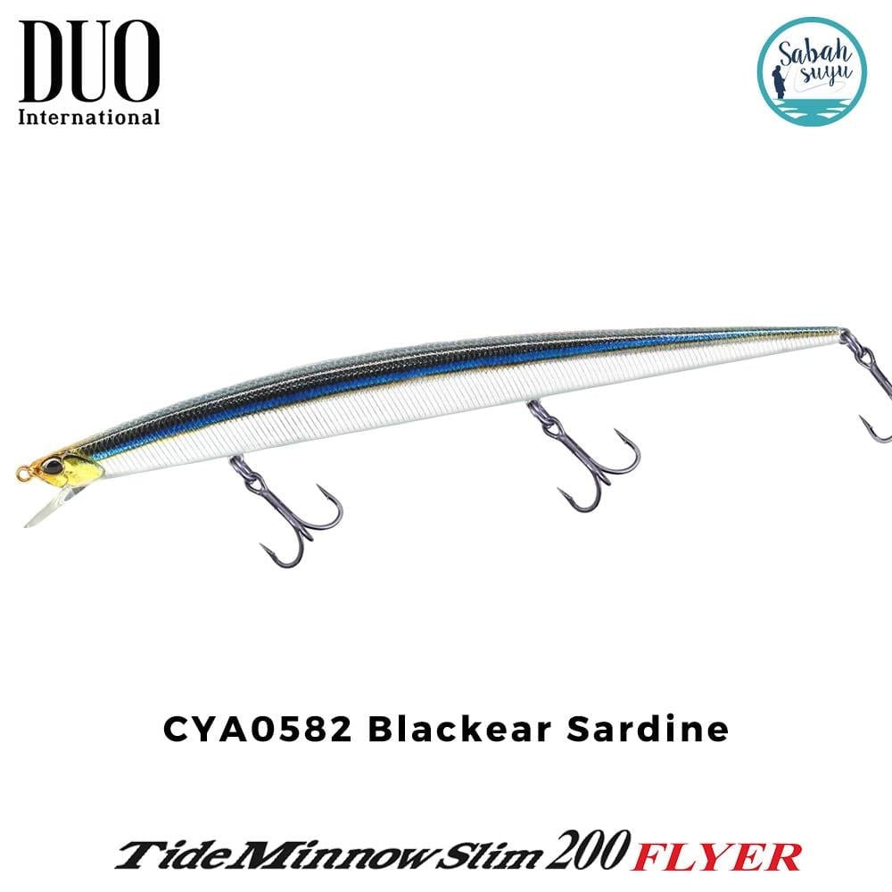 Duo Tide Minnow Slim 200 FLYER CYA0582 Blackear Sardine
