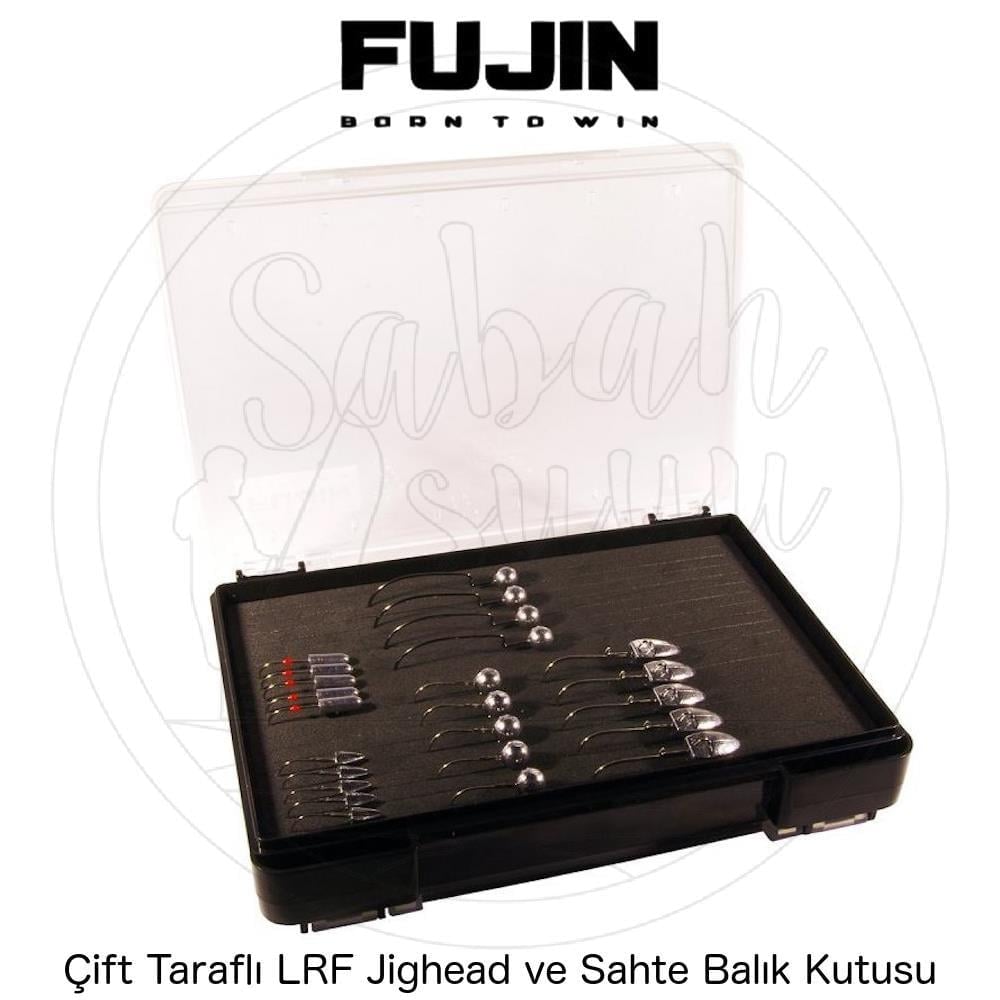 Fujin Tackle Box Çift Taraflı LRF Jighead ve Sahte Balık Kutusu