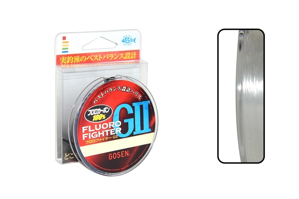 Gosen Fluoro Fighter GII FC Leader 50m 0.30mm PE 3.0 