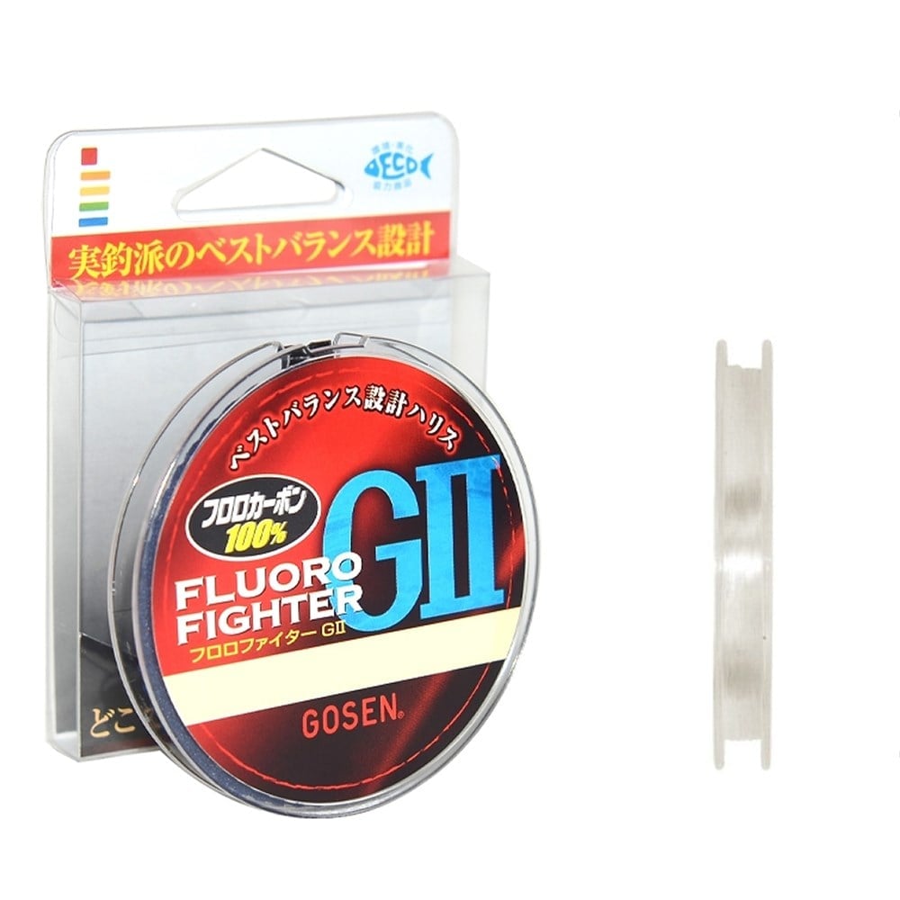 Gosen Fluoro Fighter GII FC Leader 50m 0.30mm PE 3.0 