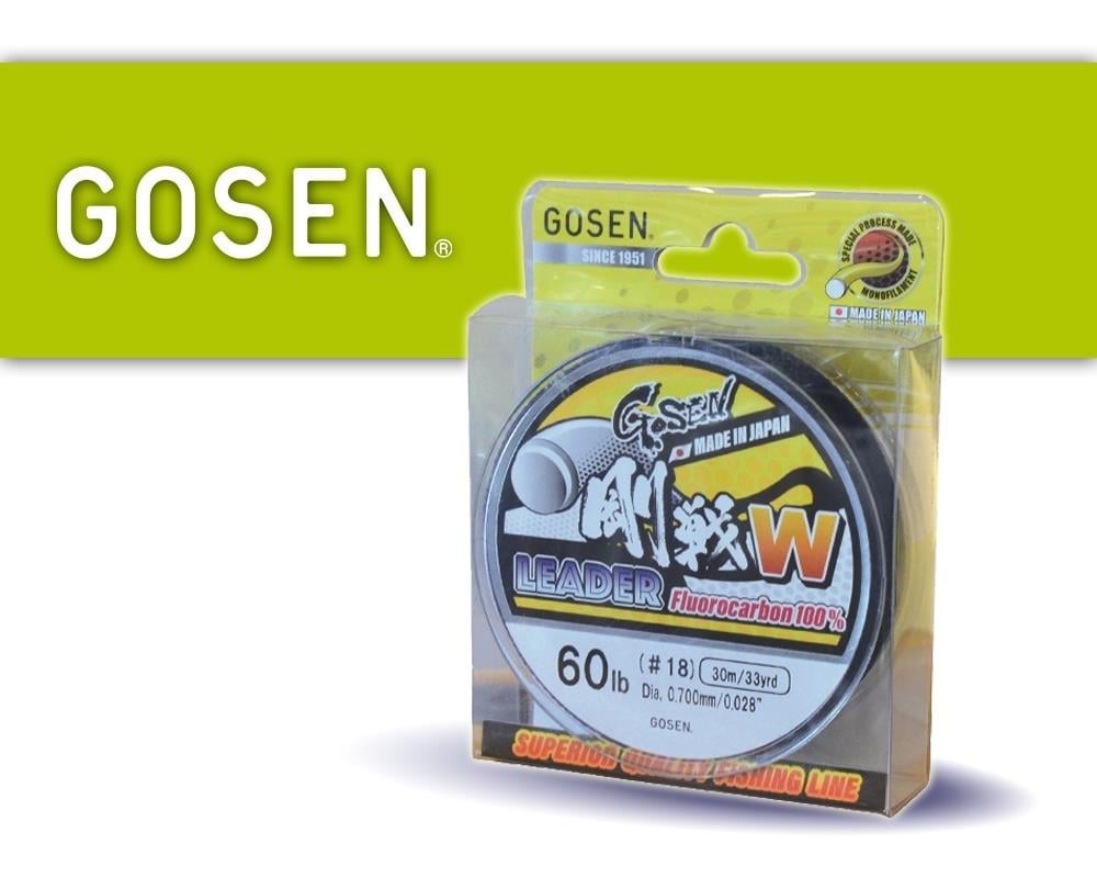 Gosen W Leader %100 F.C Şok Lider Misina 30m 0.70mm 60lb/27kg