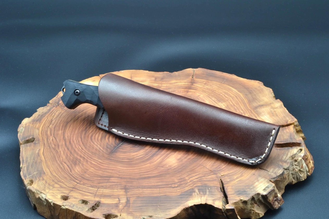 Hawk Knife N690 P/Ç Bushcraft Bıçak 25cm + Deri Kılıf