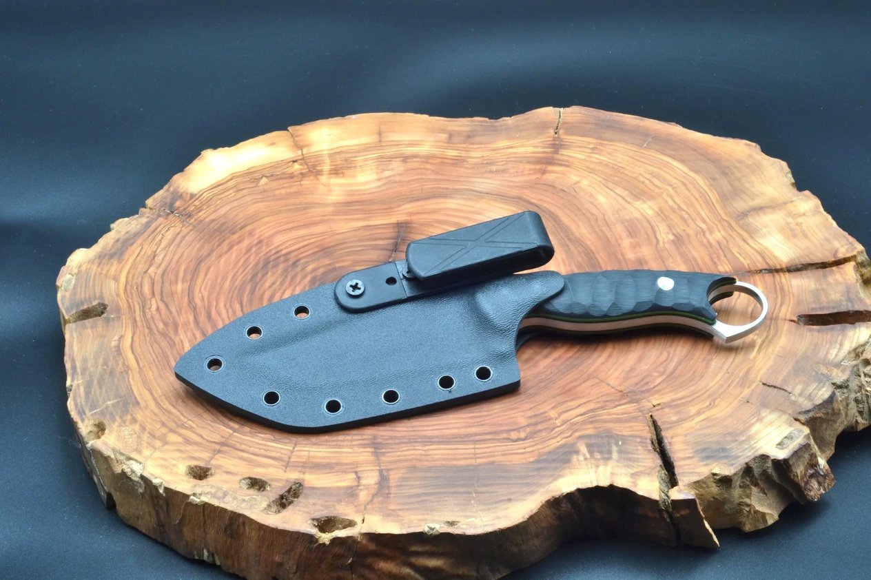 Hawk Knife N690 P/Ç Tanto 20cm 4.2mm + Kydex Kılıf