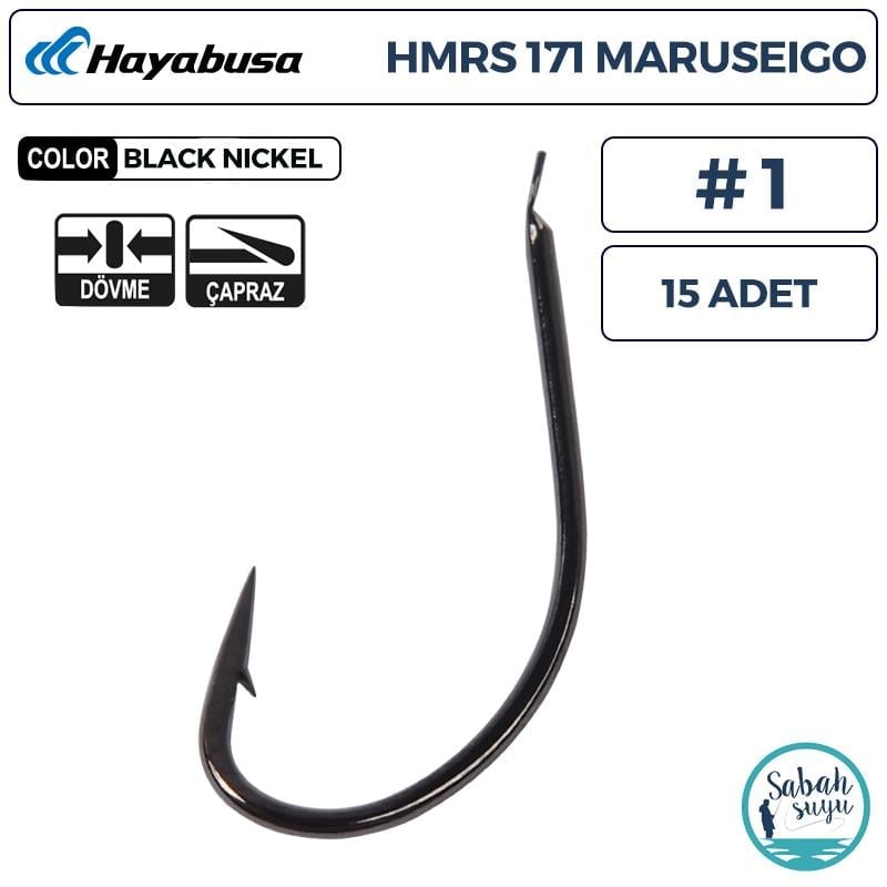 Hayabusa HMRS 171 Kısa P. Dövme İğne Siyah #1 (15 Adet)