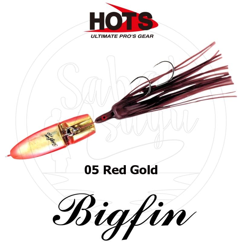 Hots Big Fin Inchuku Jig 180 gr. 05 Red Gold