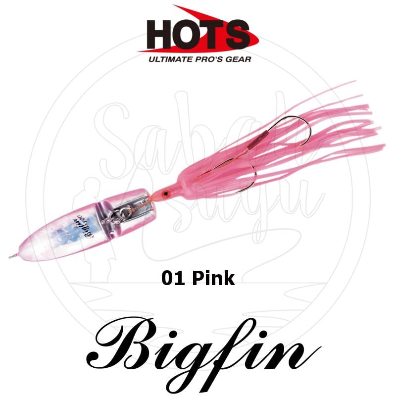 Hots Big Fin Inchuku Jig 180 gr. 01 Pink