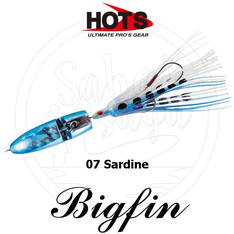 Hots Big Fin Inchuku Jig 180 gr. 07 Sardine