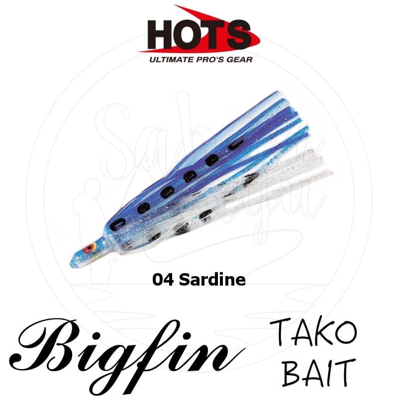 Hots Big Fin Taco Bait Silikon Ahtapot 04 Sardine