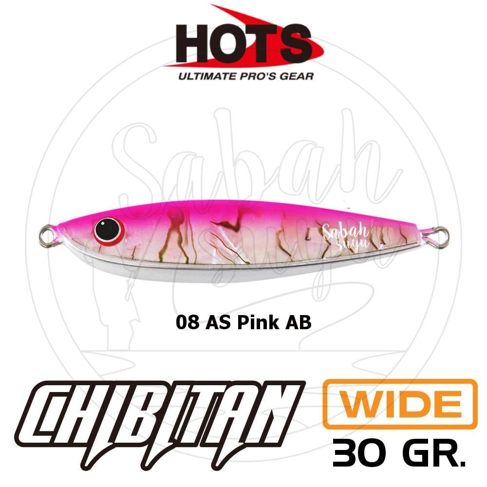 Hots Chibitan Wide Jig 30gr. 08 AS Pink Abalone