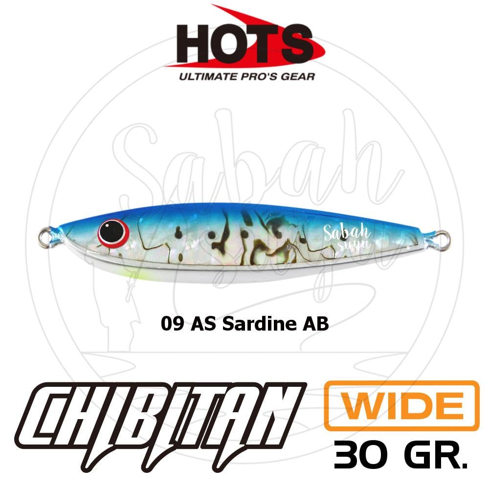 Hots Chibitan Wide Jig 30gr. 09 AS Sardine Abalone