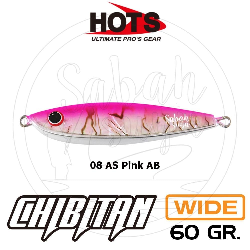 Hots Chibitan Wide Jig 60gr. 08 AS Pink Abalone