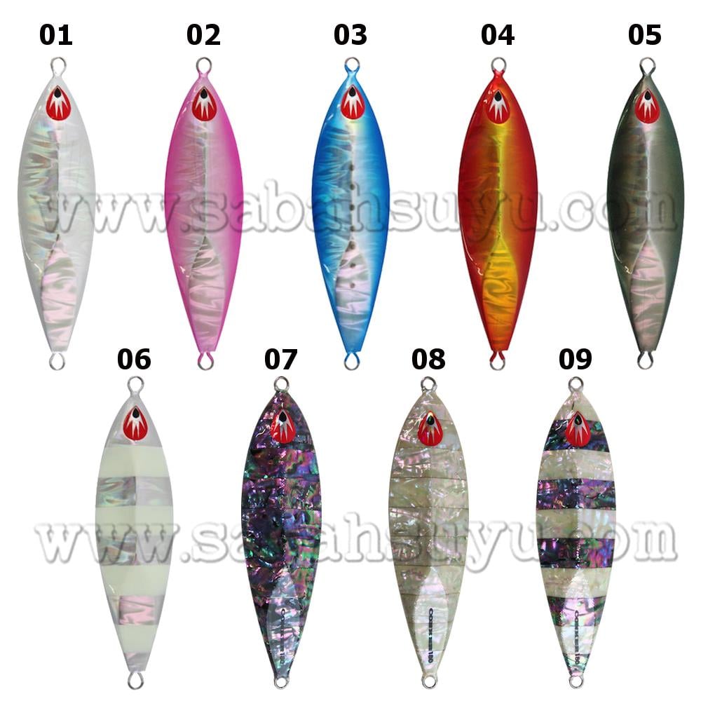 Hots Slow Style Conker Jig 180 gr 09 UV RGB Zebra
