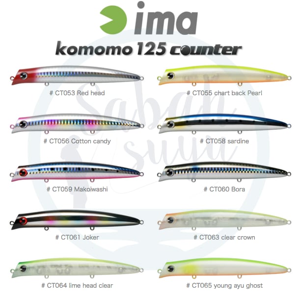 Ima Komomo 125 Counter #CT060