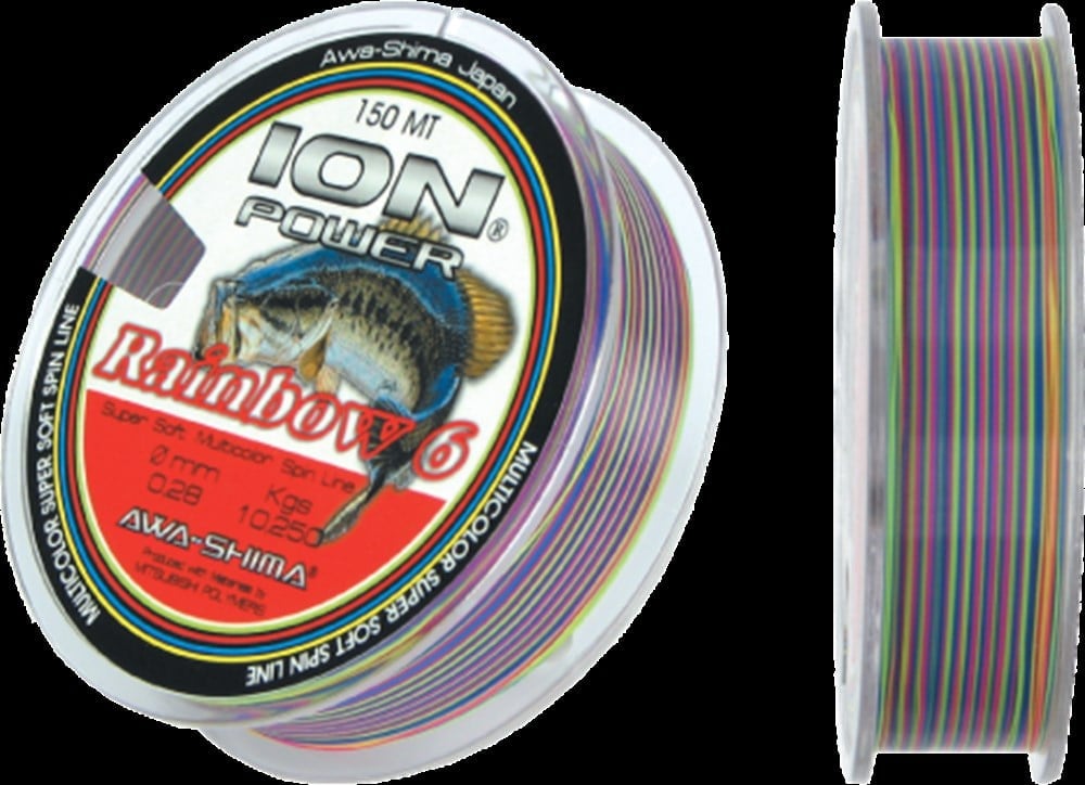 Ion Power Rainbow 6 Spin Misinası 150mt 0.28mm