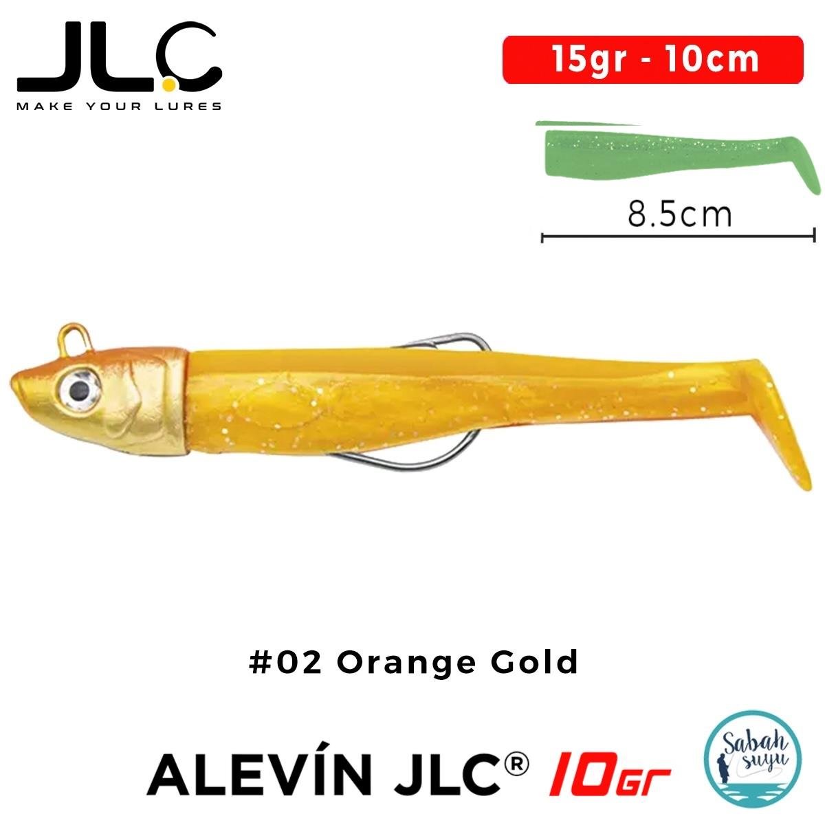 JLC Alevin Set 15gr 10cm #02 Orange Gold Silikon Balık