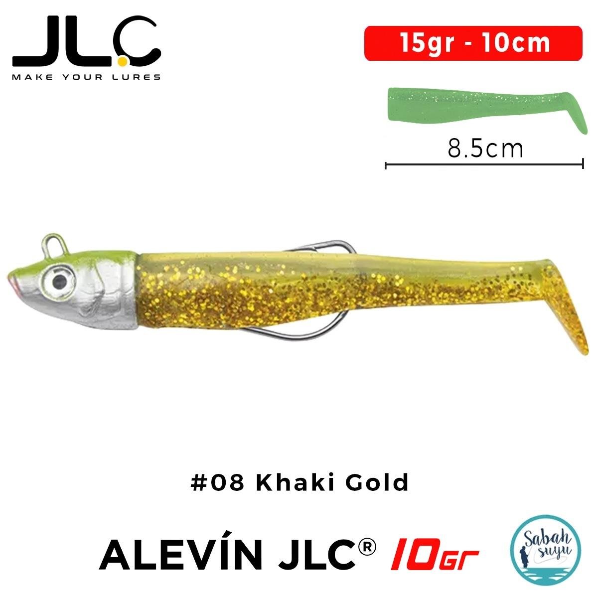 JLC Alevin Set 15gr 10cm #08 Khaki Gold Silikon Balık