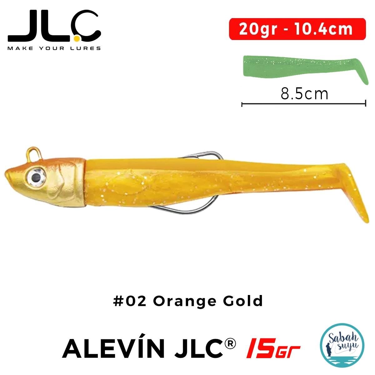 JLC Alevin Set 20gr 10.4cm #02 Orange Gold Silikon Balık