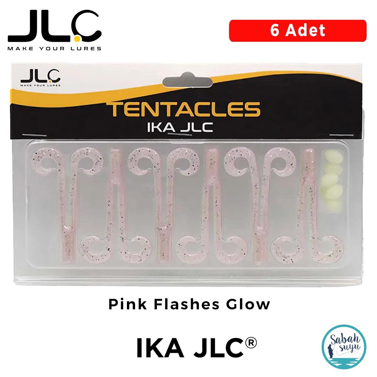 JLC IKA Tentacles Kalamar Bıyık Pink Flashes Glow (6 Adet)