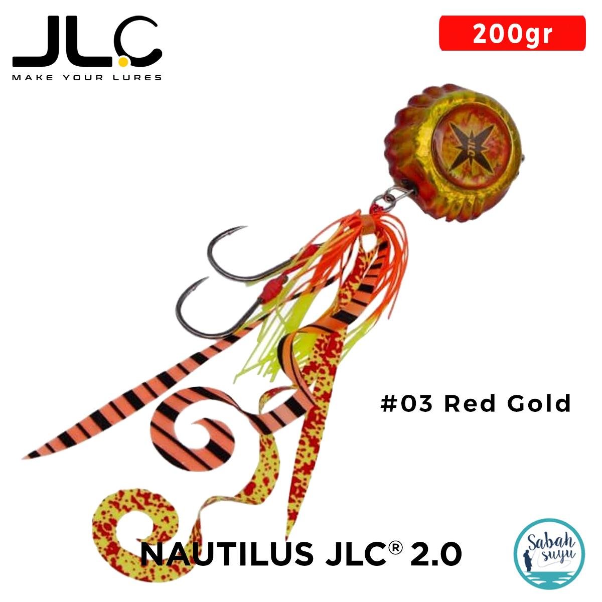 JLC Nautilus 2.0 Tai Rubber Set 200gr #03 Red Gold