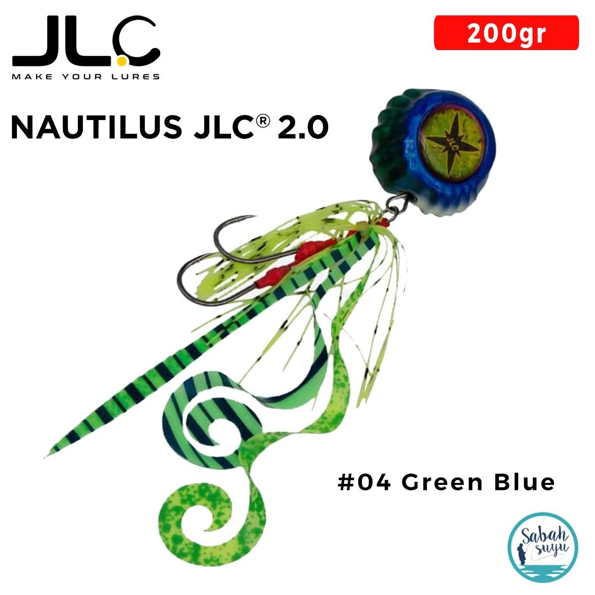 JLC Nautilus 2.0 Tai Rubber Set 200gr #04 Green Blue