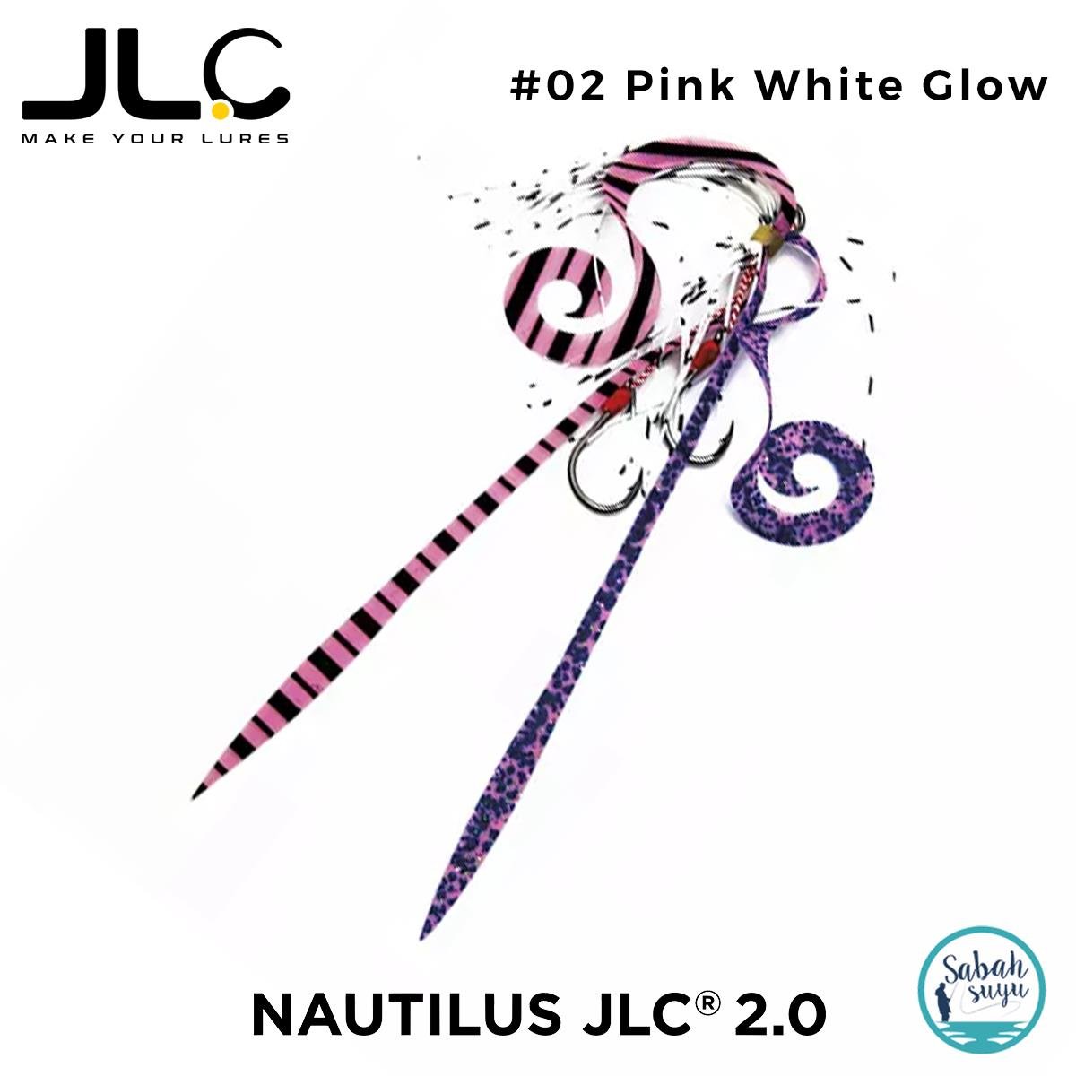 JLC Nautilus 2.0 Tai Rubber İğneli Etek (#9 BKK) #02 Pink White Glow