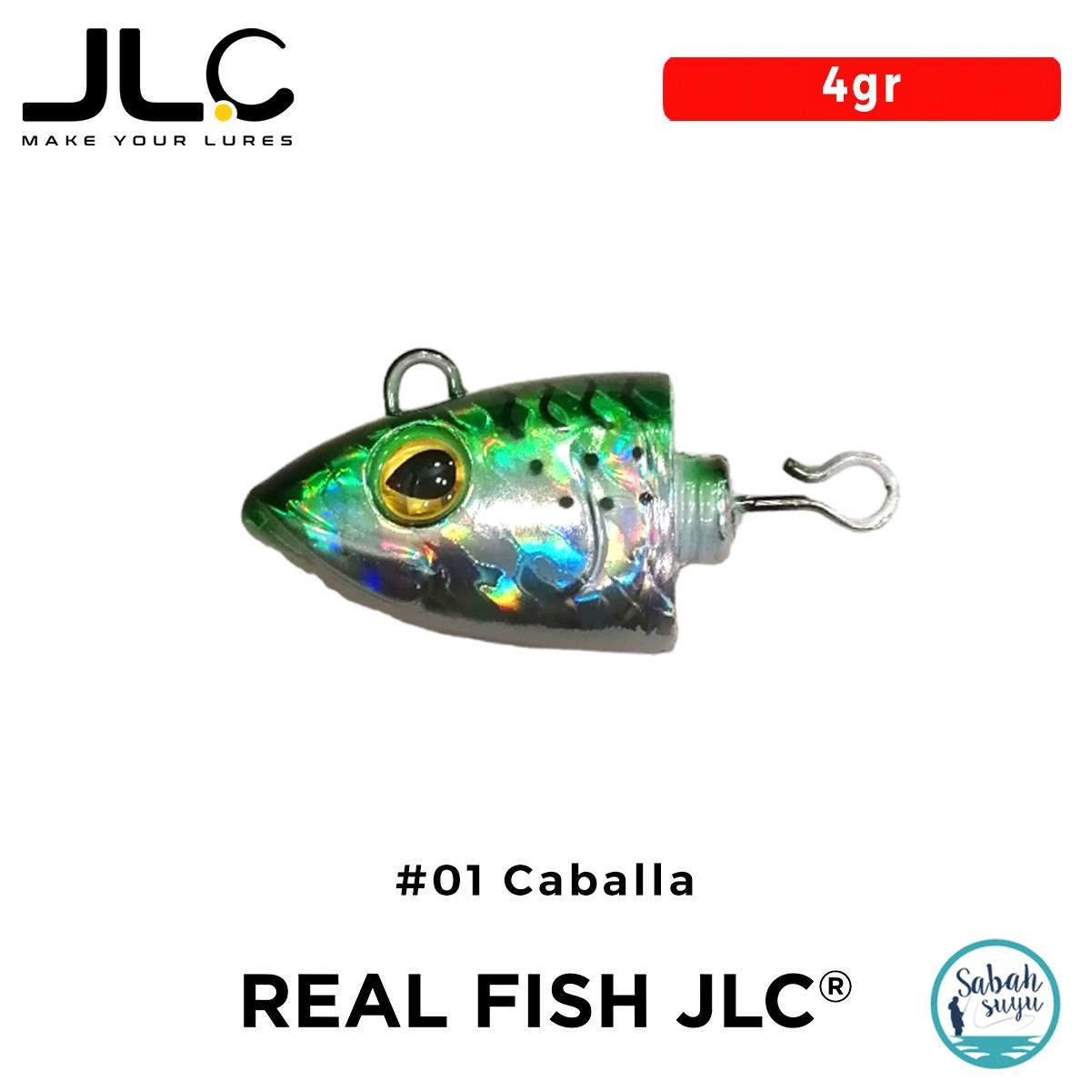JLC Real Fish Kafa 4gr #01 Caballa (2 Adet)