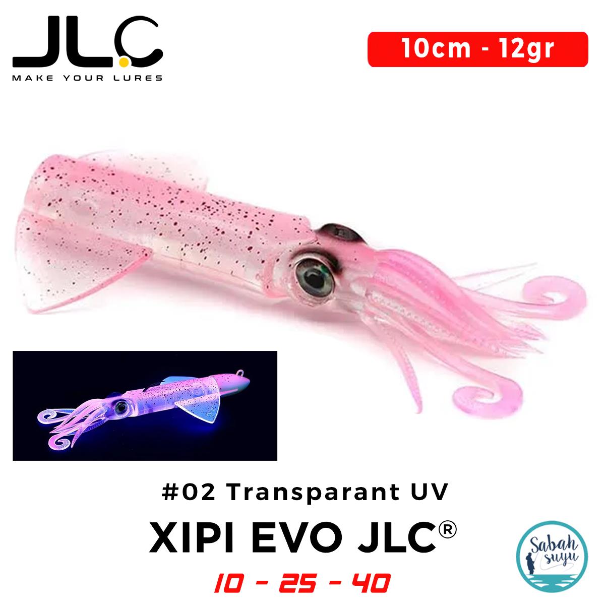 JLC Xipi Evo Yedek Gövde 10cm 12gr #02 Transparant UV Silikon Kalamar