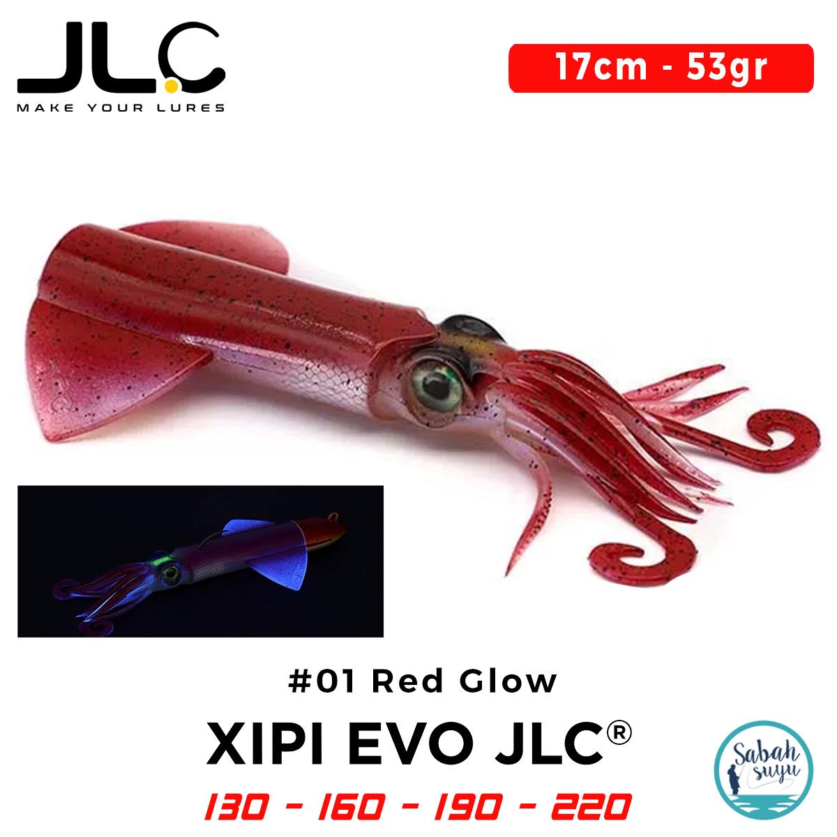 JLC Xipi Evo Yedek Gövde 17cm 53gr #01 Red Glow Silikon Kalamar