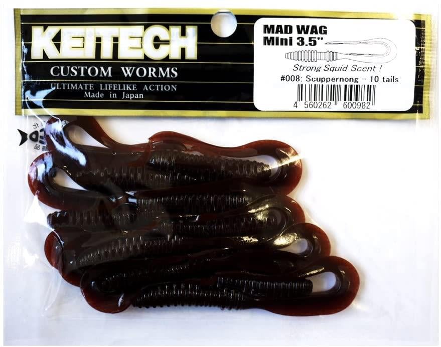 Keitech Mad Wag Mini 8.9cm (3.5