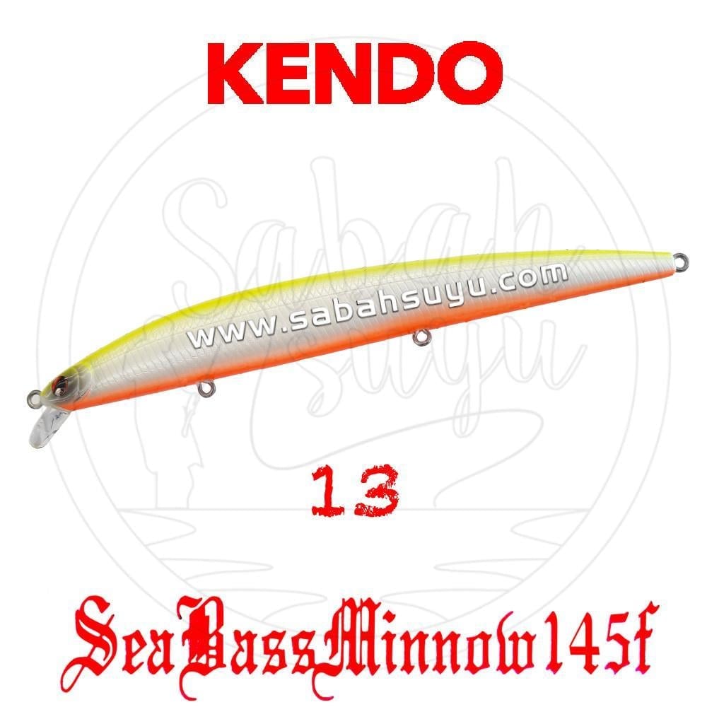 Kendo Seabass Minnow 145F 14.5cm 19.7gr. Sahte Balık Renk 13