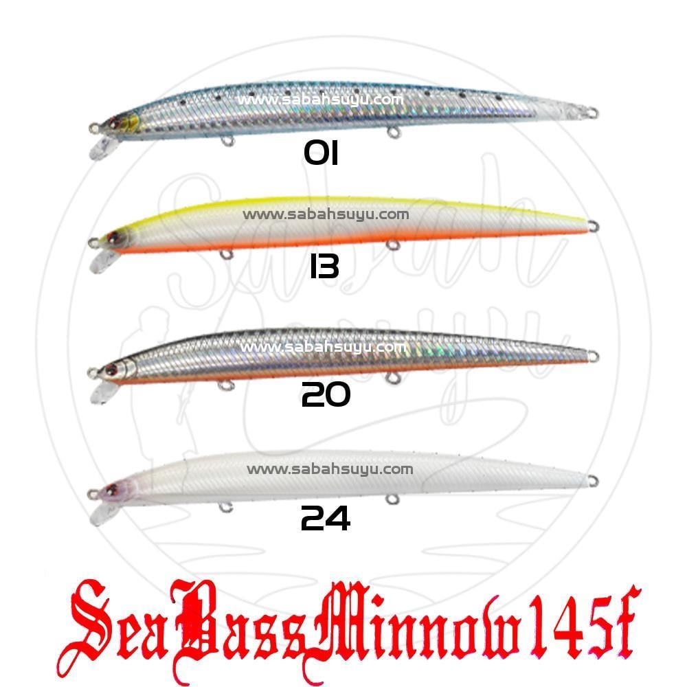 Kendo Seabass Minnow 145F 14.5cm 19.7gr. Sahte Balık Renk 01