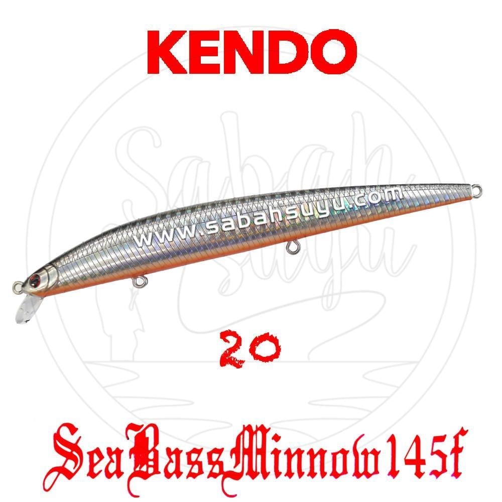 Kendo Seabass Minnow 145F 14.5cm 19.7gr. Sahte Balık Renk 20