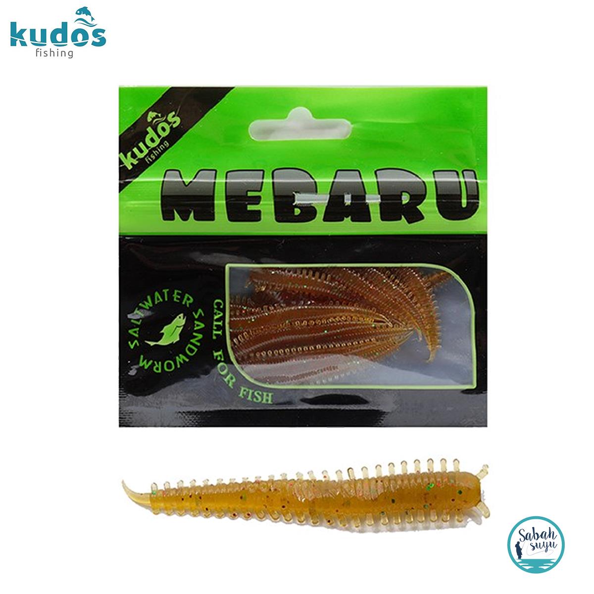 Kudos Mebaru Worm 4cm (15 Adet) Brown
