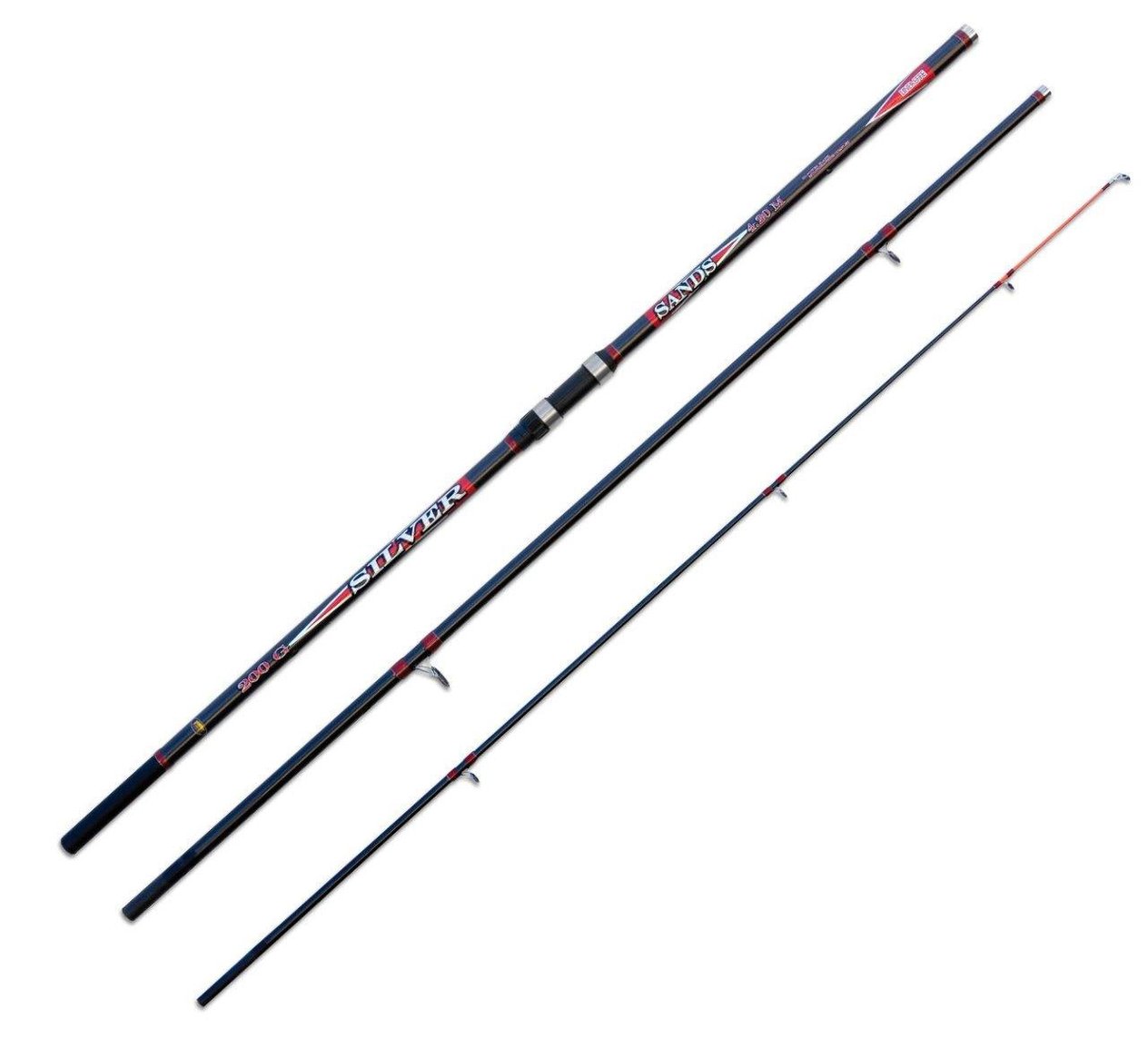 Lineaeffe Silver Sands 4.50mt 100-200gr 3 Parça Surf Kamış